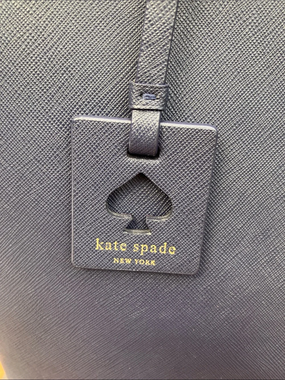 Kate Spade Scott’s Place Lida Navy and Pink Tote